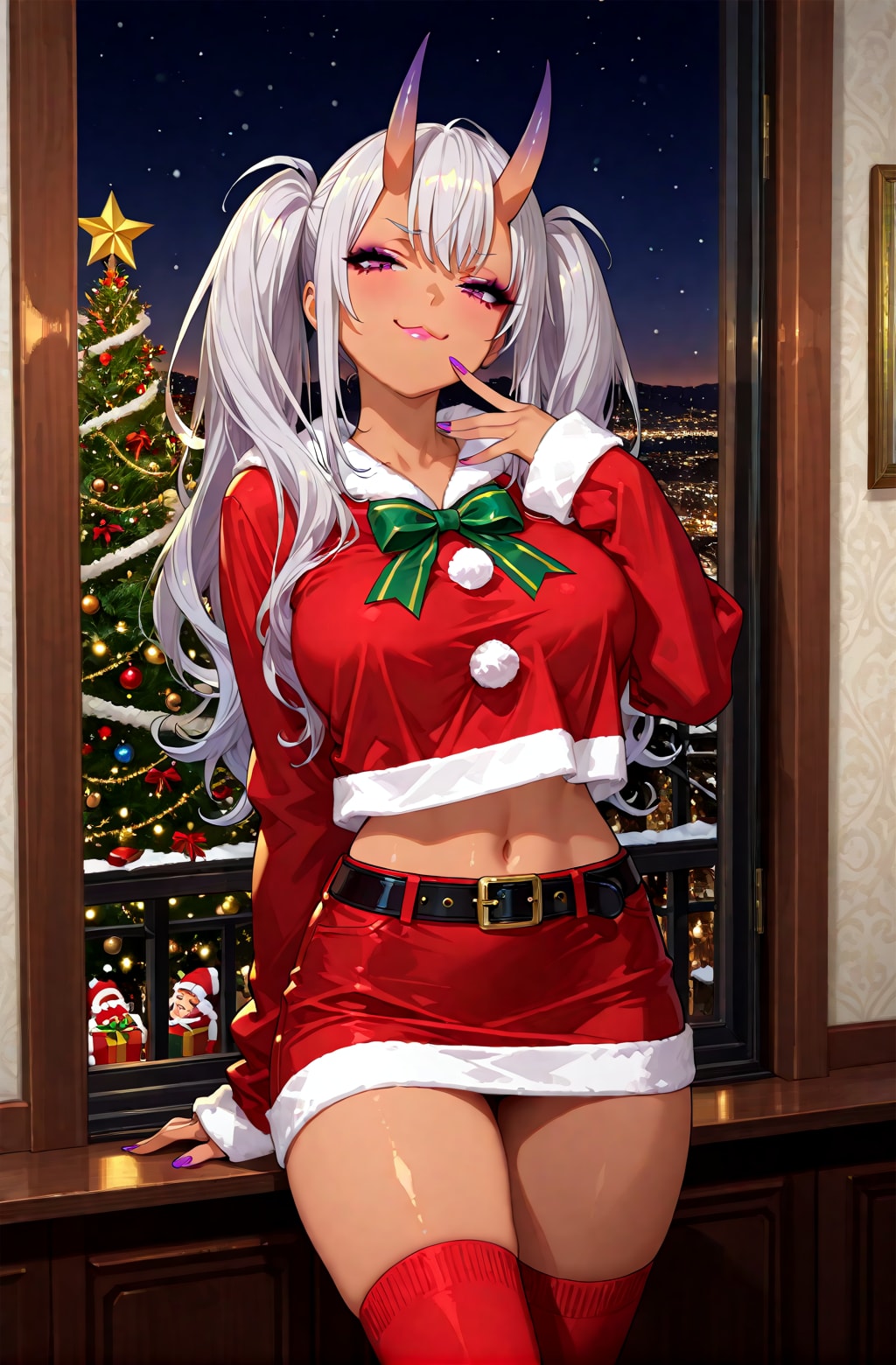 めずらしいサンタさんたち