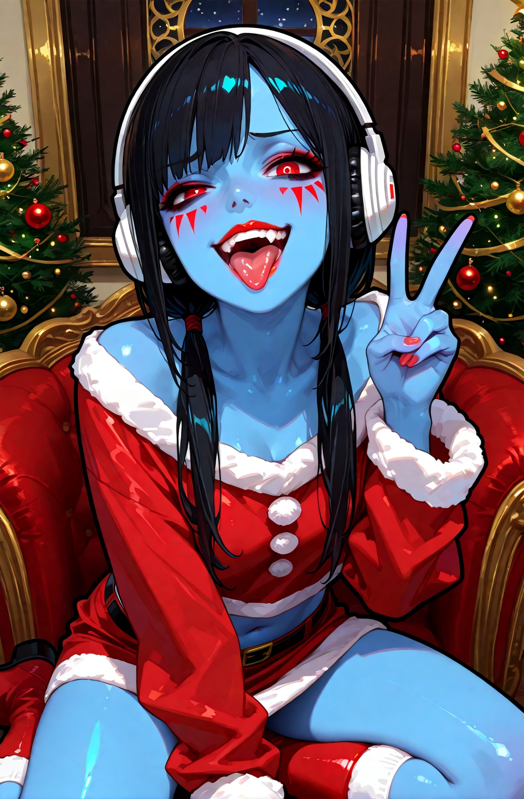 めずらしいサンタさんたち