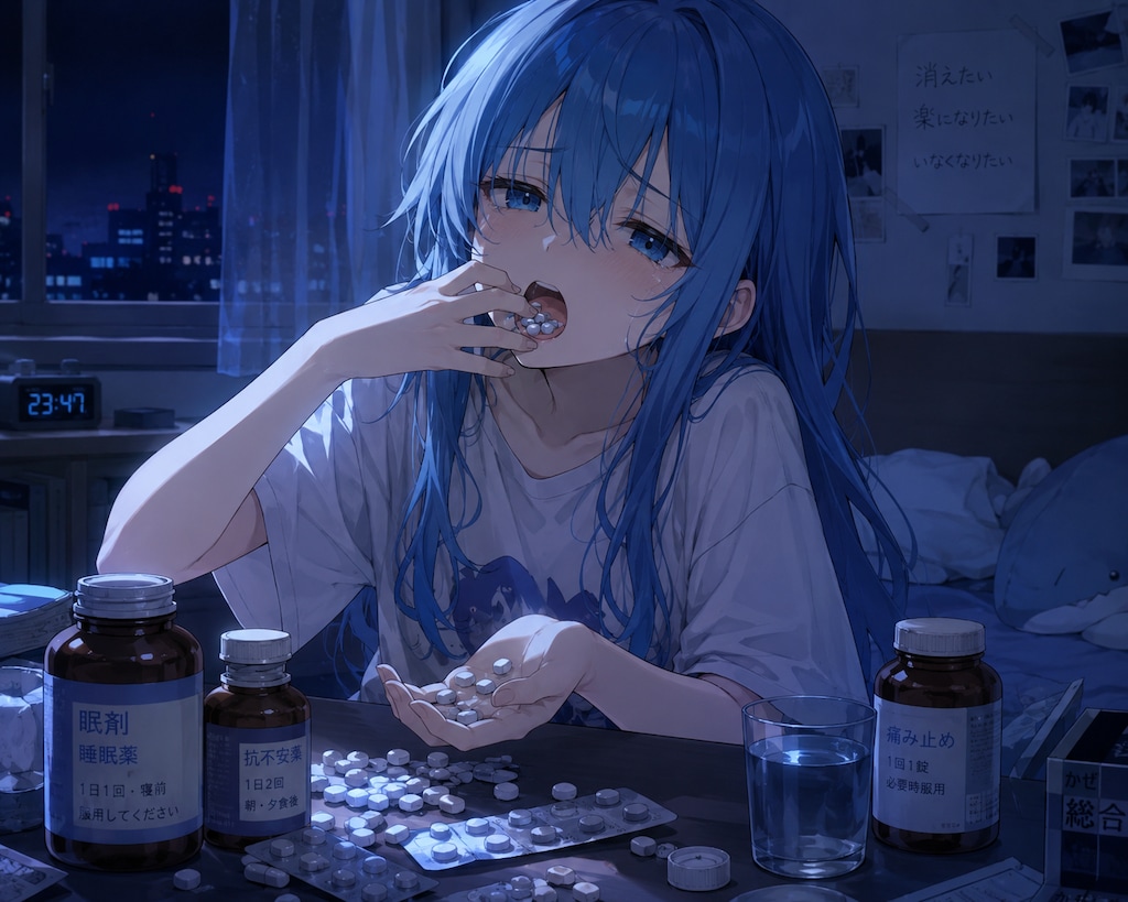 眠れない