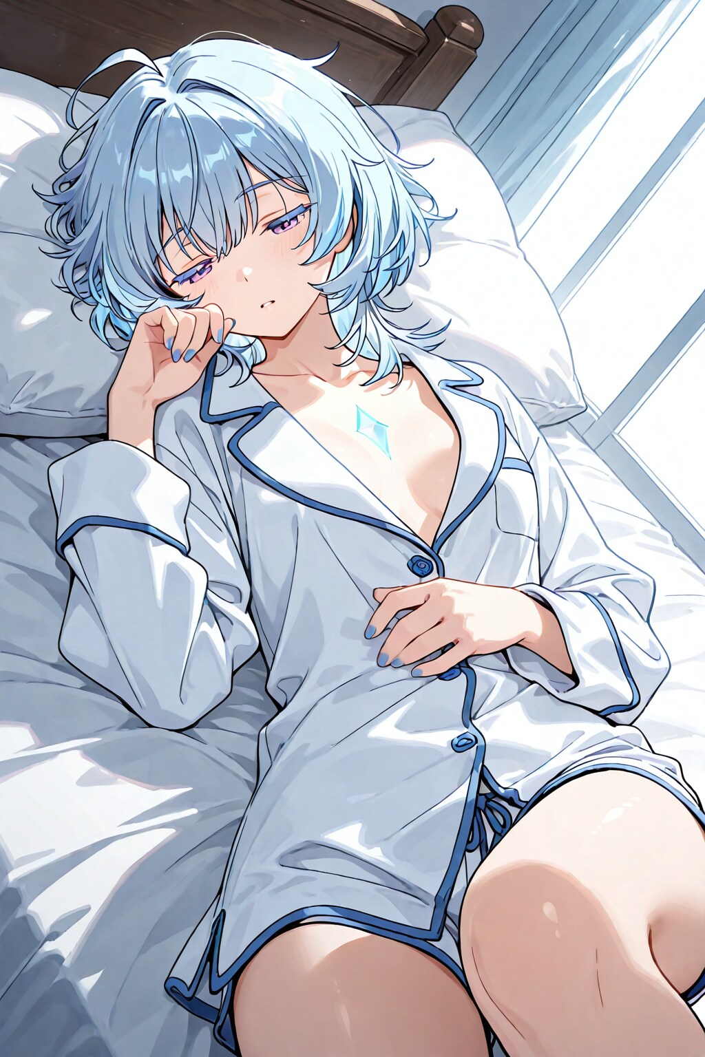 おは…よう…