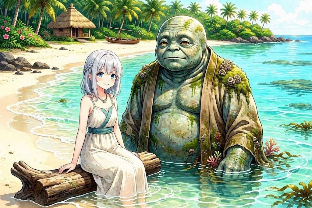タヒチの海坊主