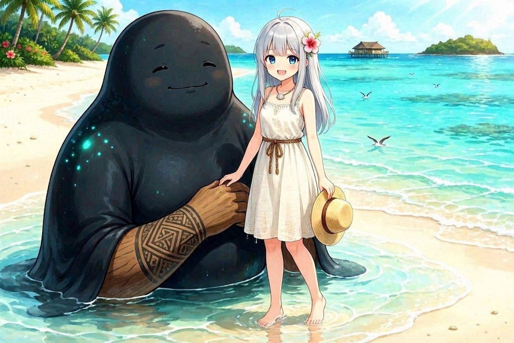 タヒチの海坊主