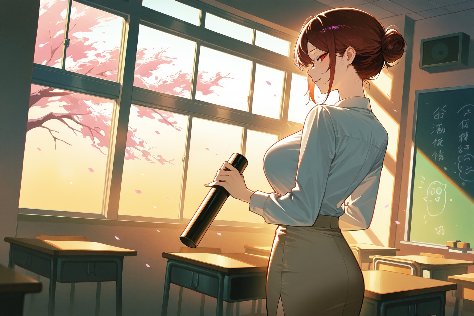 最後の教室 | の人気AIイラスト・グラビア