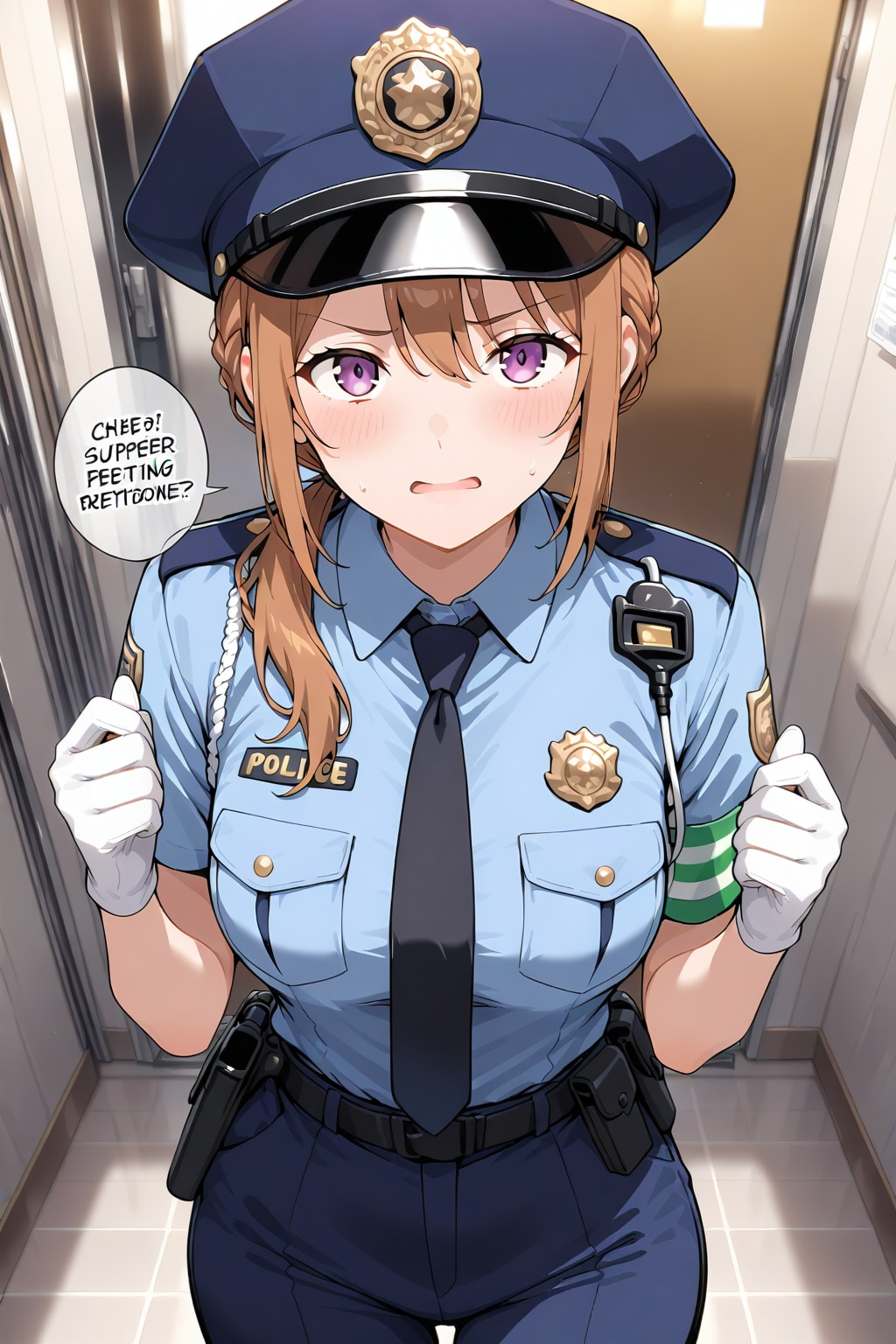 美少女婦人警官 | の人気AIイラスト・グラビア