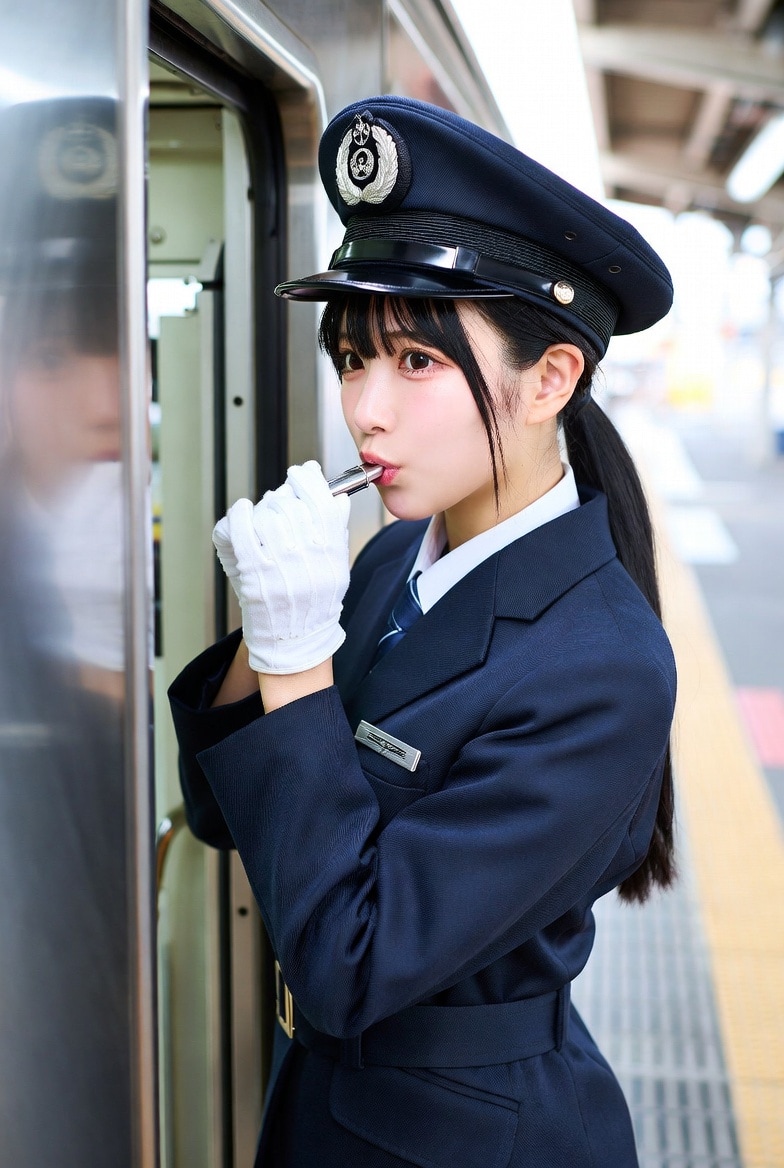 車掌的な | の人気AIイラスト・グラビア