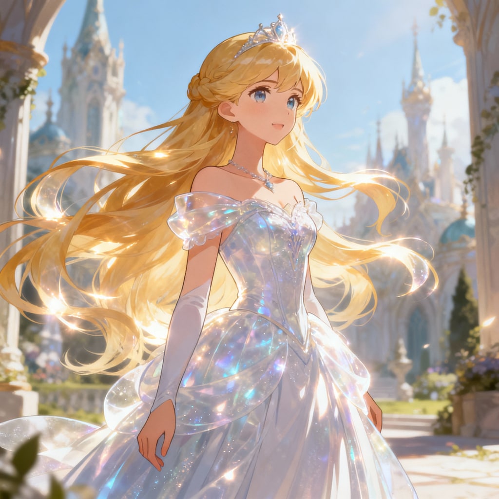 クリスタルのお姫様