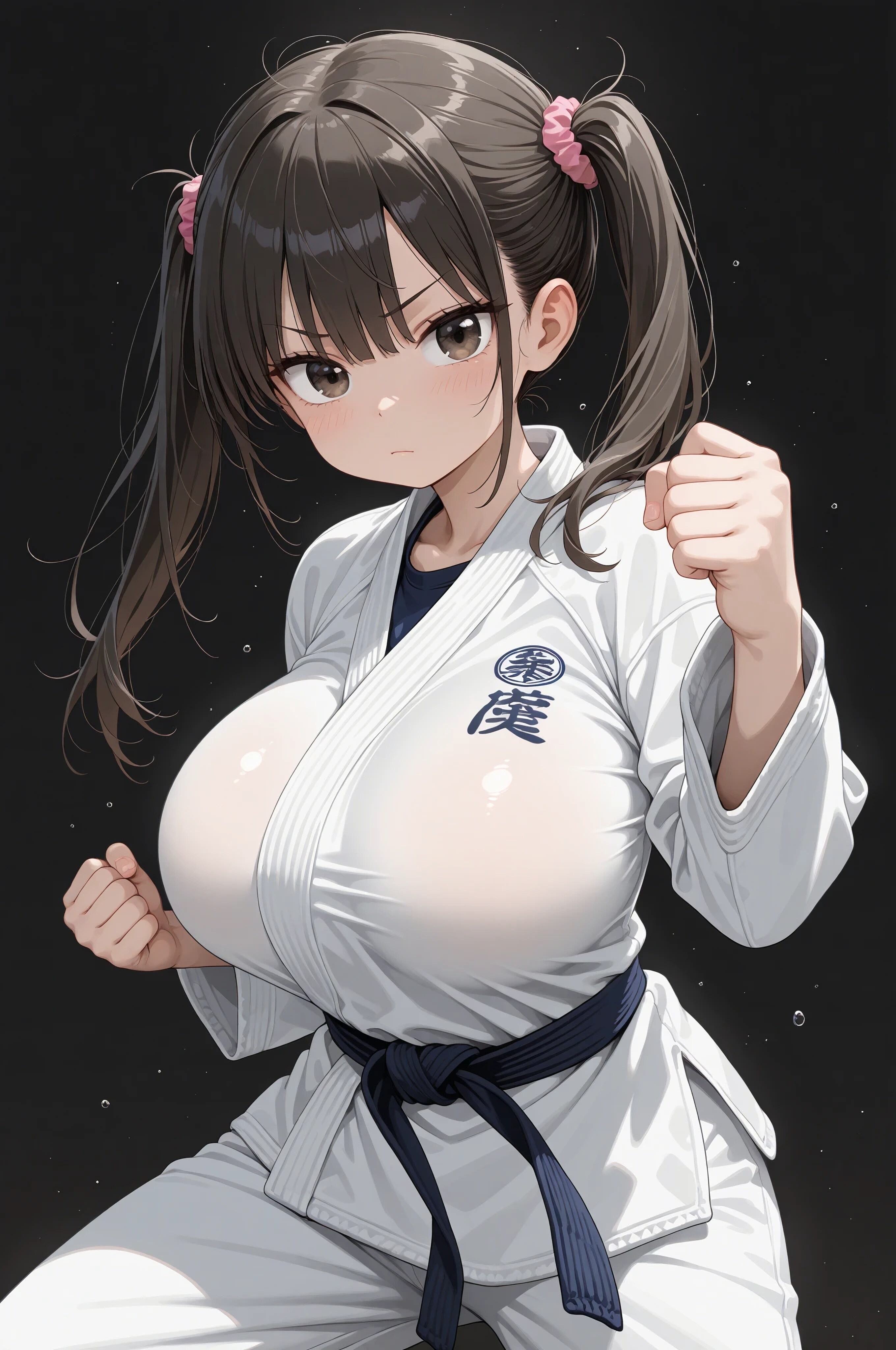 空手家少女