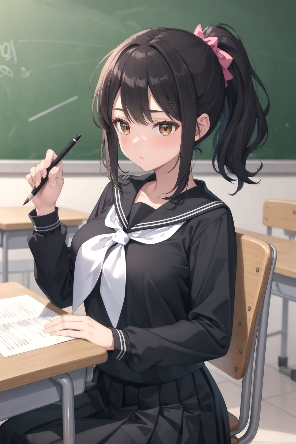 今日は高校入試試験日