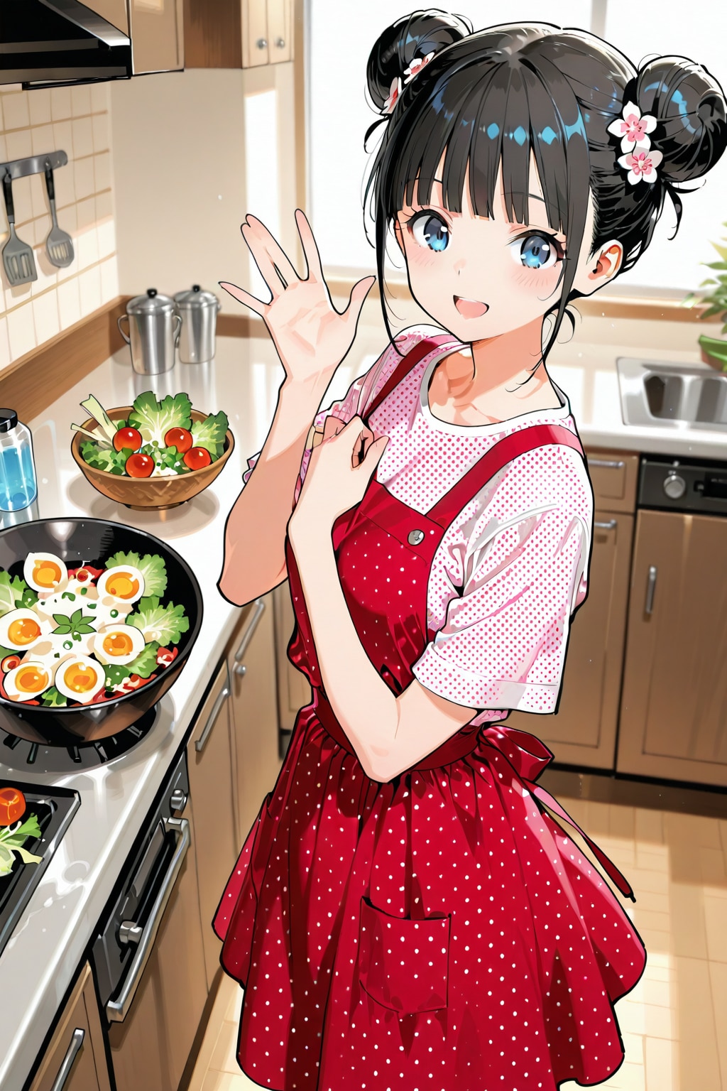 おだんごちゃん🍡✨と朝ごはん🍚✨　6/13