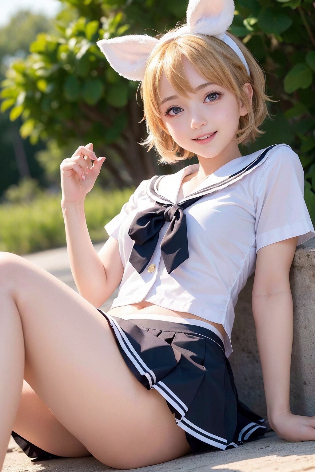 AIコスプレ：鏡音リン