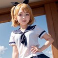 AIコスプレ：鏡音リン 2枚目