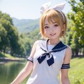AIコスプレ：鏡音リン 4枚目