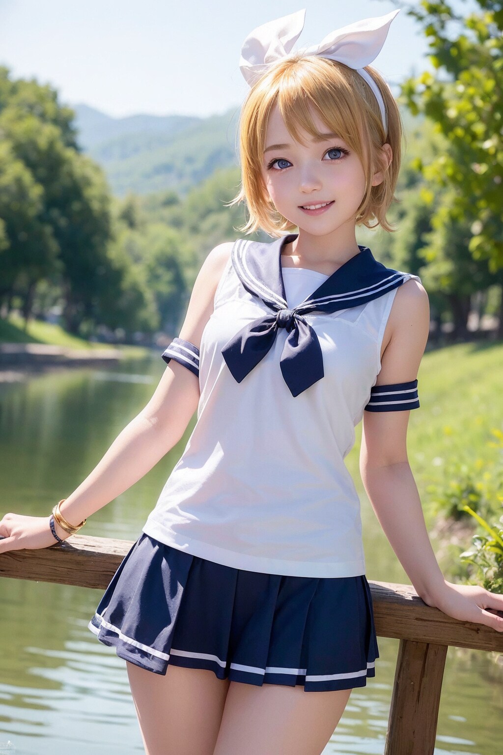 AIコスプレ：鏡音リン