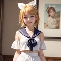 AIコスプレ：鏡音リン 3枚目