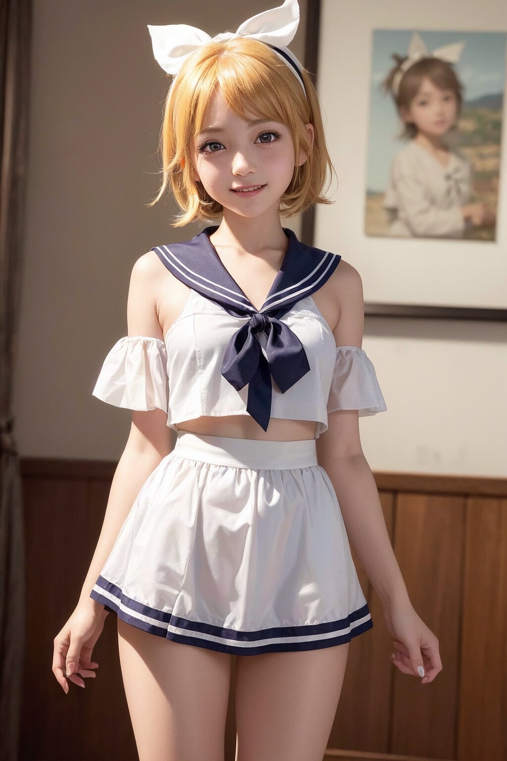 AIコスプレ：鏡音リン