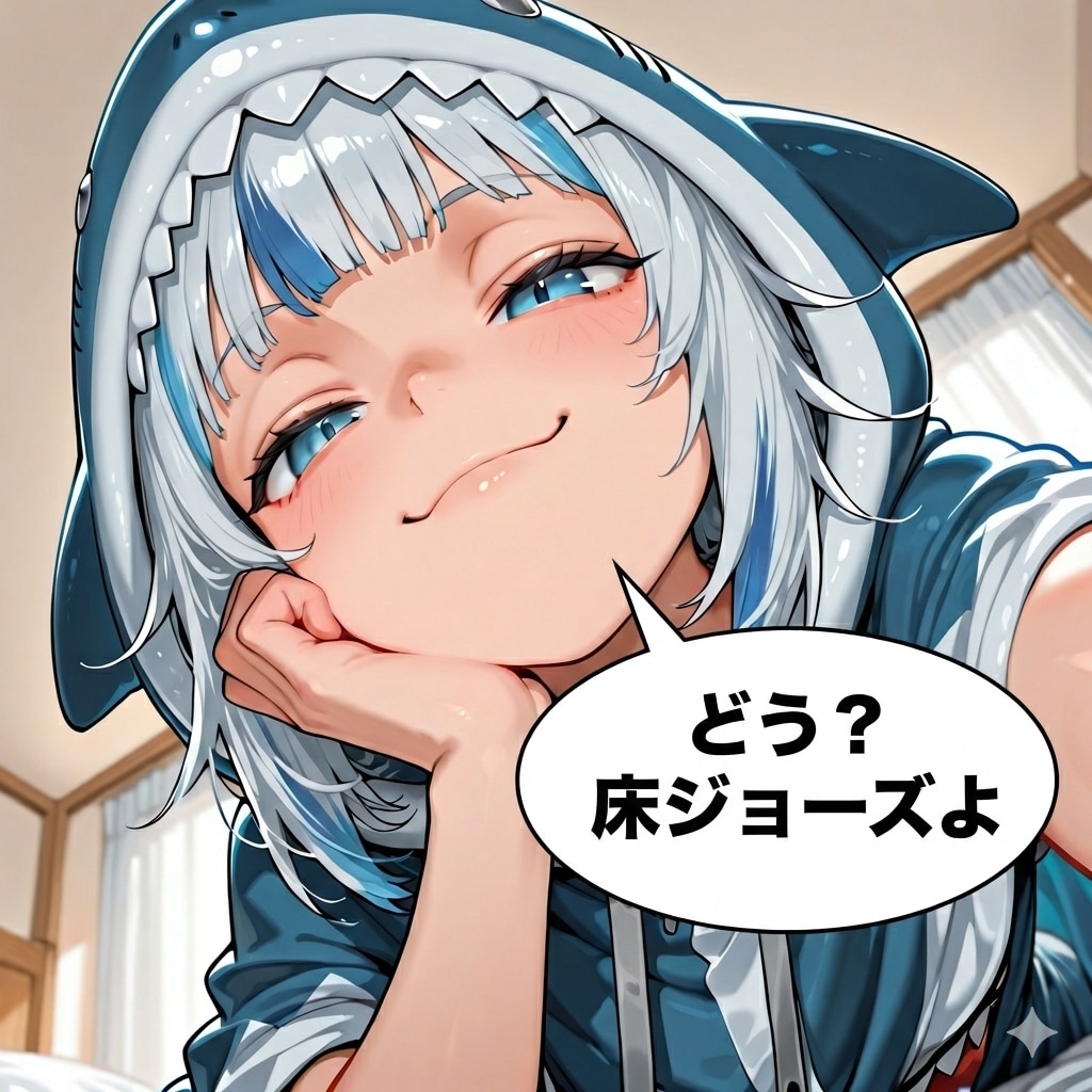 ドヤ顔床ジョーズ