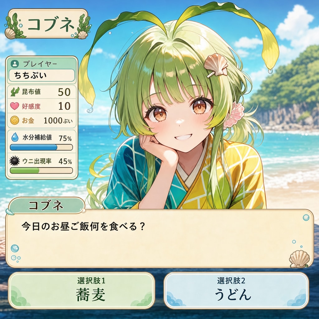 夏の昆布と時々ウニのドキドキ夏休み
