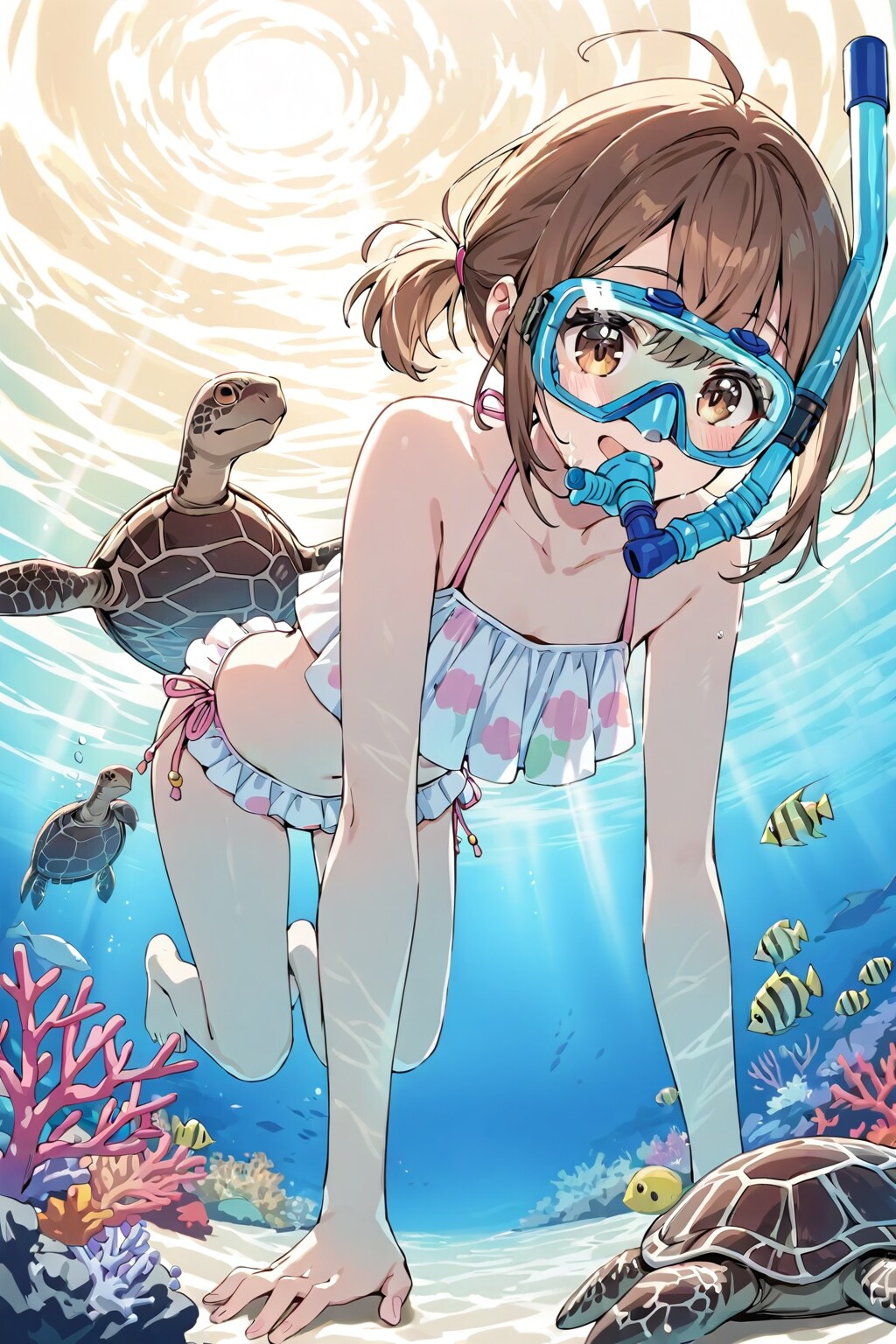 初めてのスキンダイビング♪