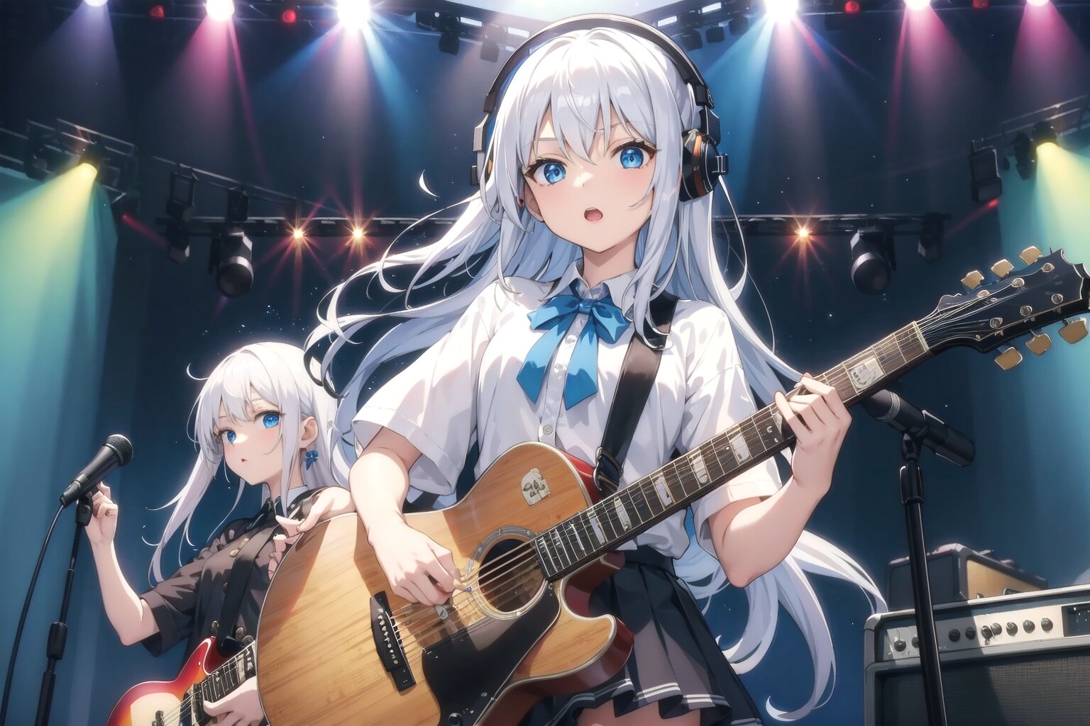 少女達は悲しみを羽根に歌う...