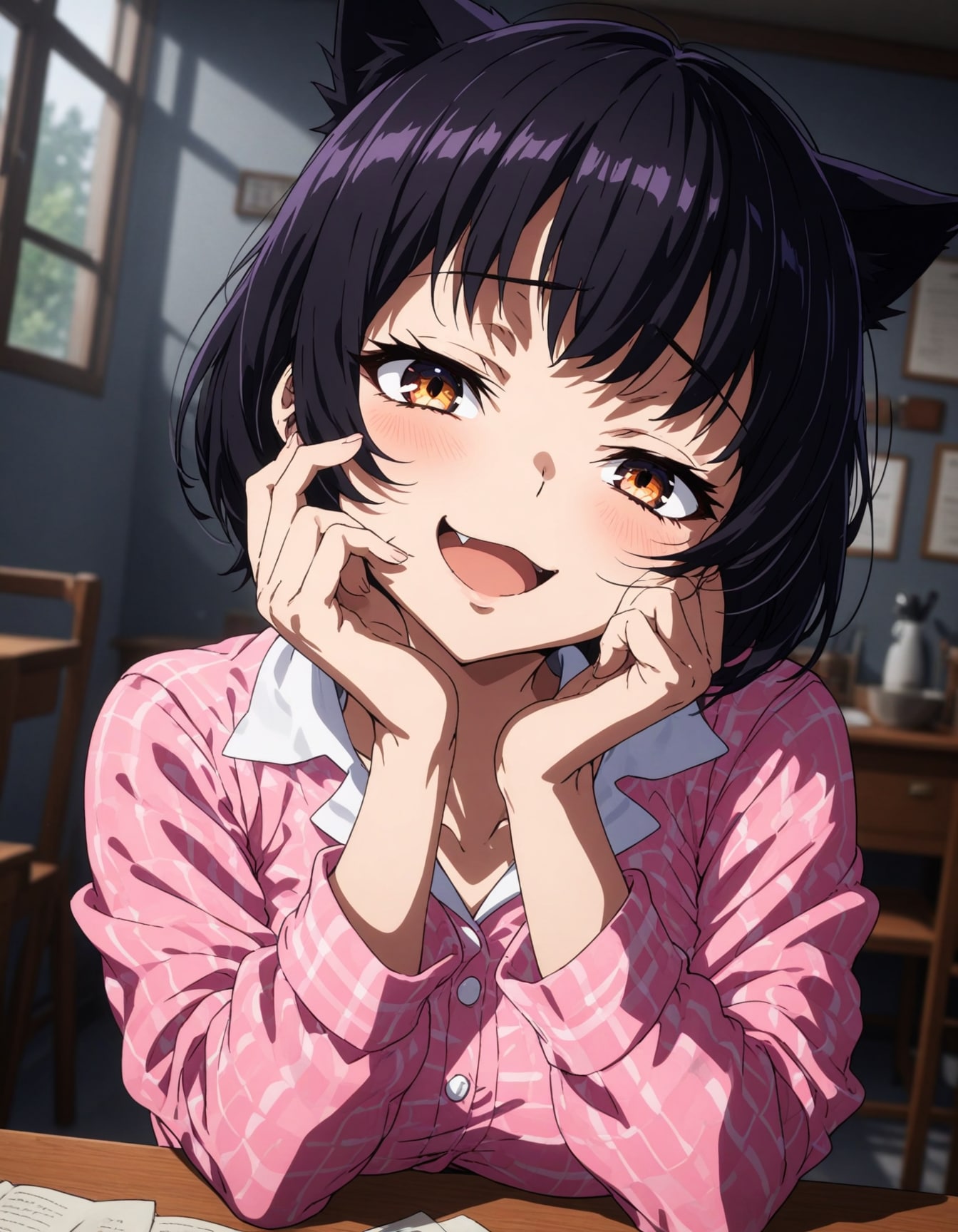 おはにゃん😸ご飯まだー？ | の人気AIイラスト・グラビア