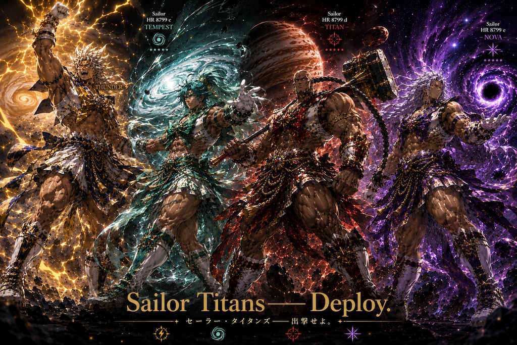 Sailor Titans――Deploy.