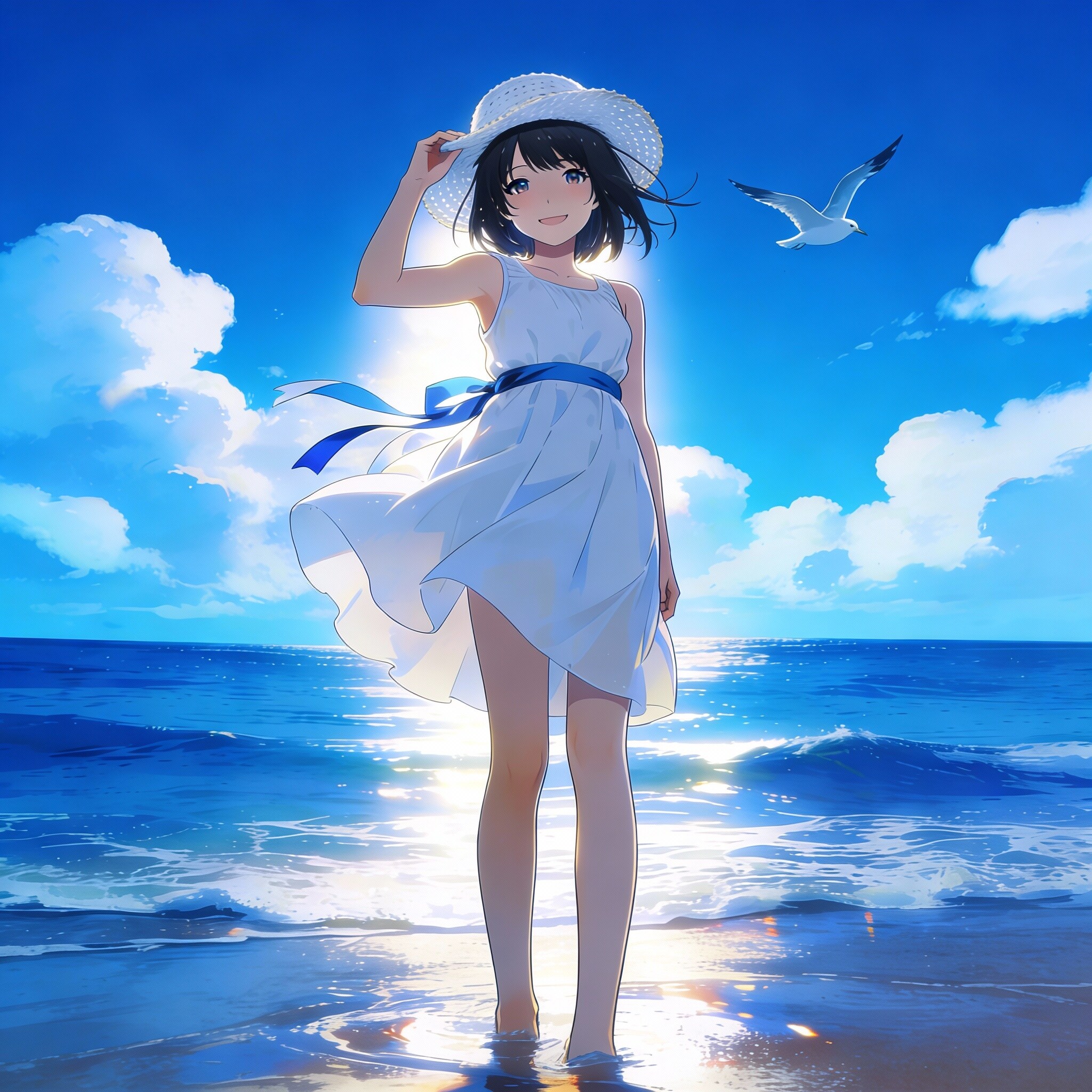 夏の少女