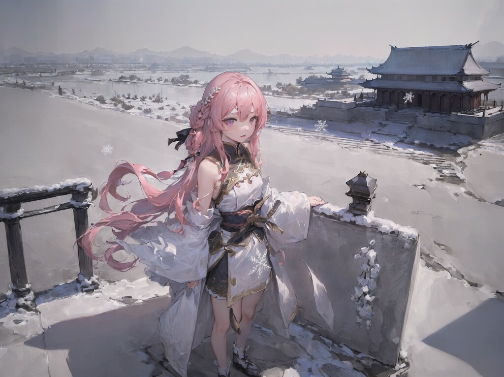 チャイナドレスと剣