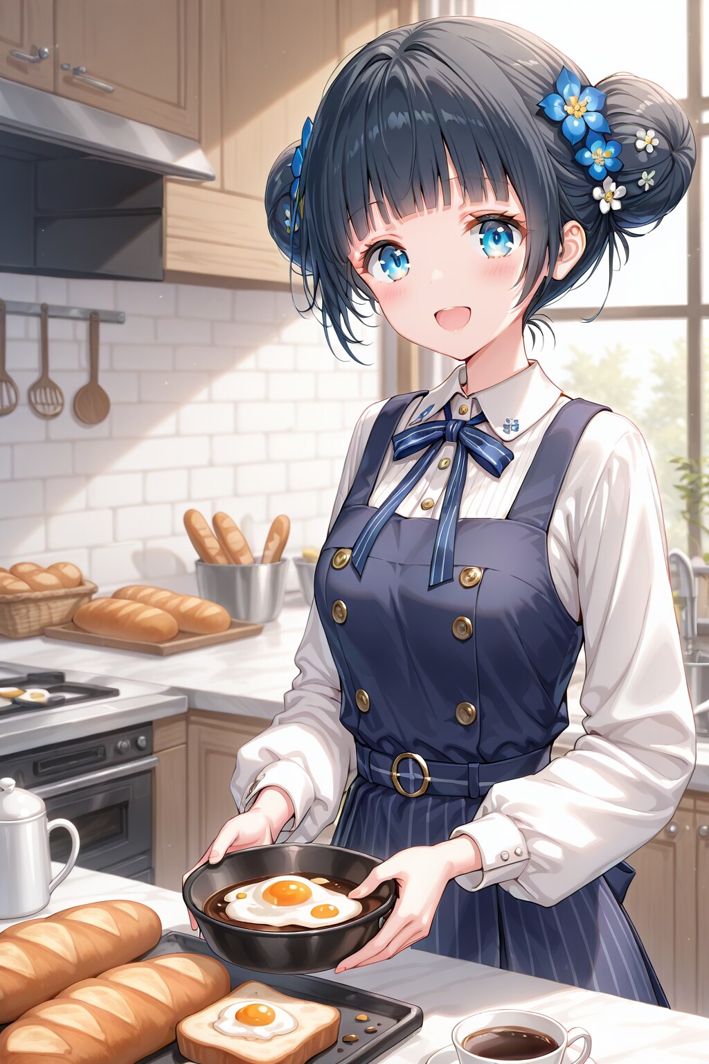 おだんごちゃん🍡✨と朝ごはん🍚✨