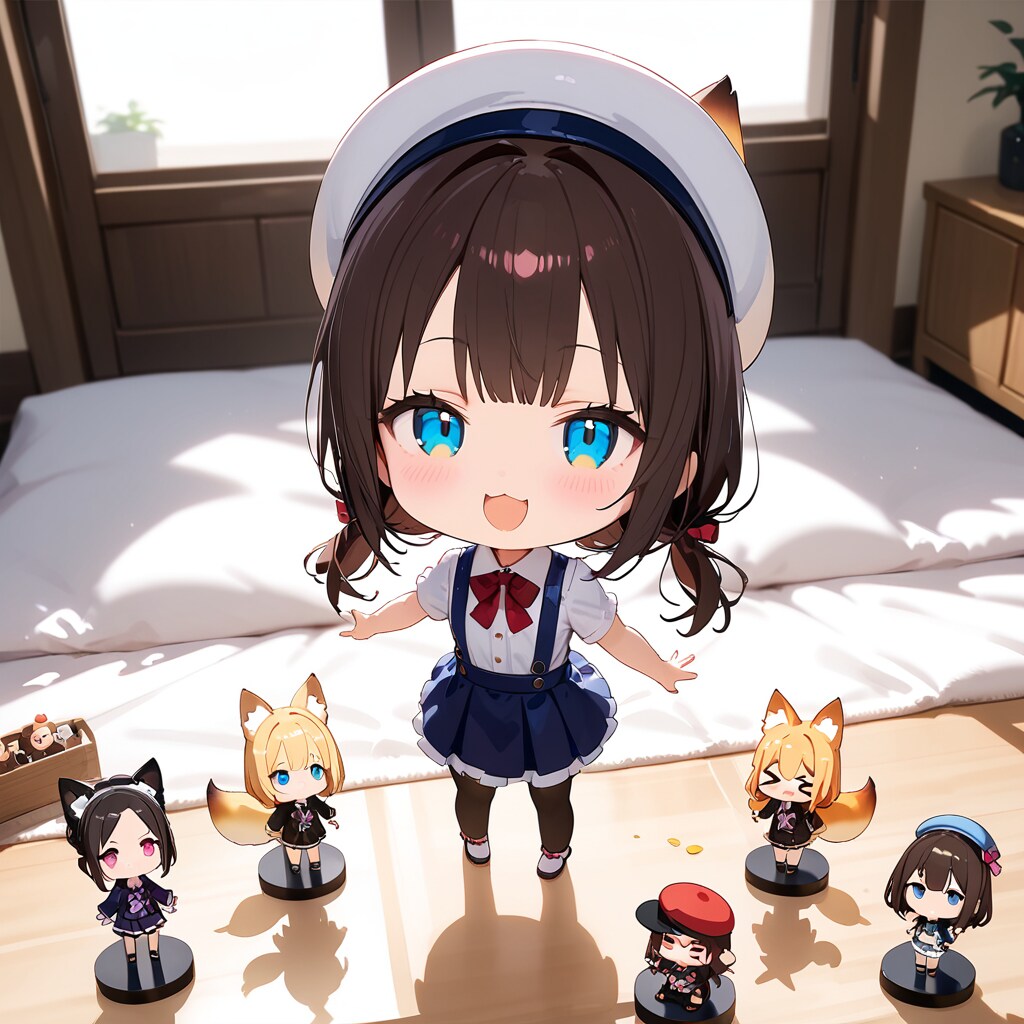 ちびちゃん_「集めたの-♪♡」。