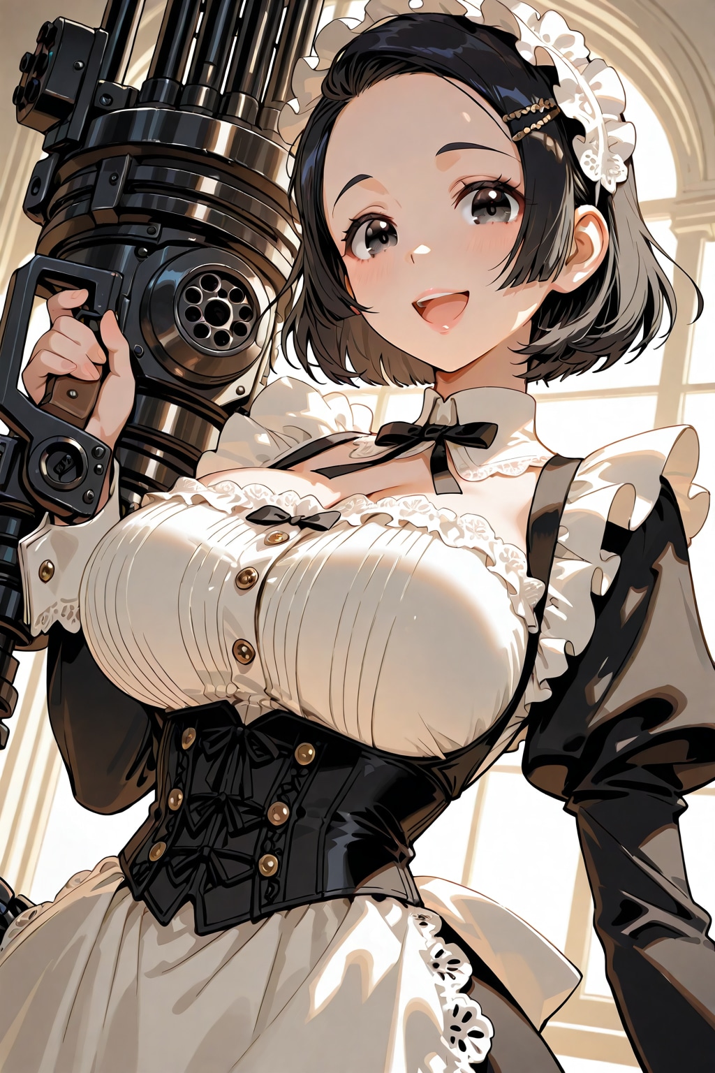 お掃除みたいに片づけますね💕 | の人気AIイラスト・グラビア