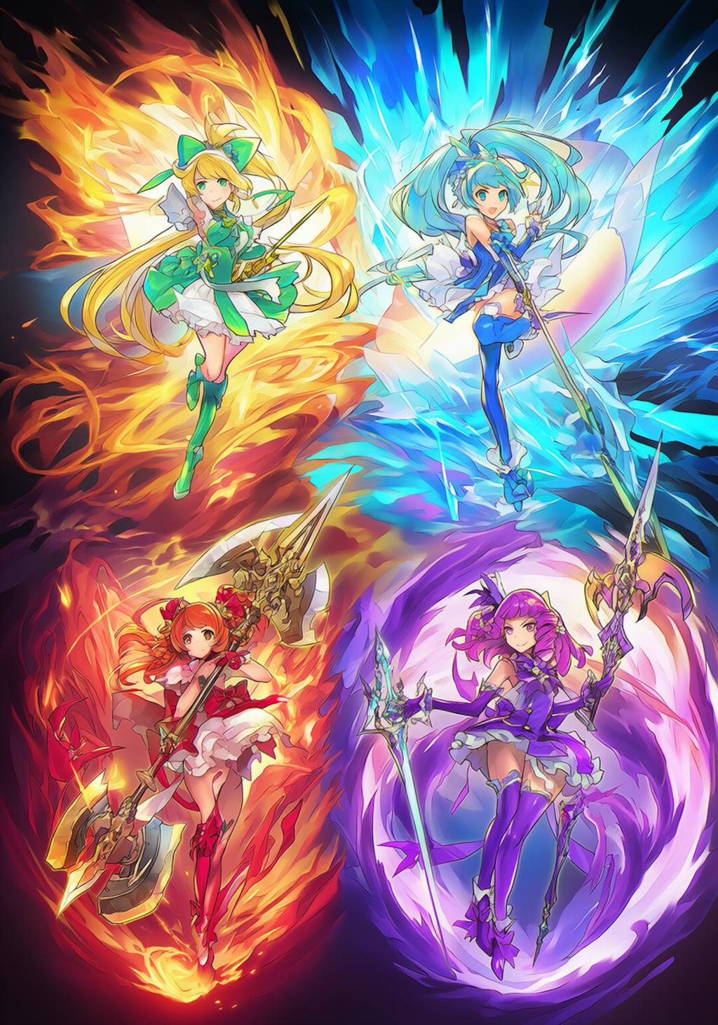 宝石戦士ドリーミングジュエリーズ・販促用ポスター
