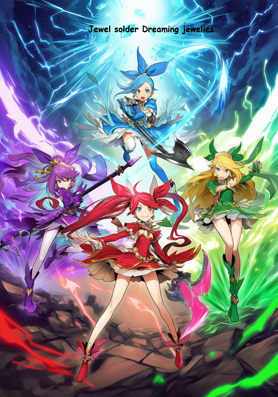 宝石戦士ドリーミングジュエリーズ・販促用ポスター