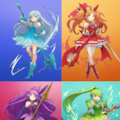 宝石戦士ドリーミングジュエリーズ・販促用ポスター 7枚目