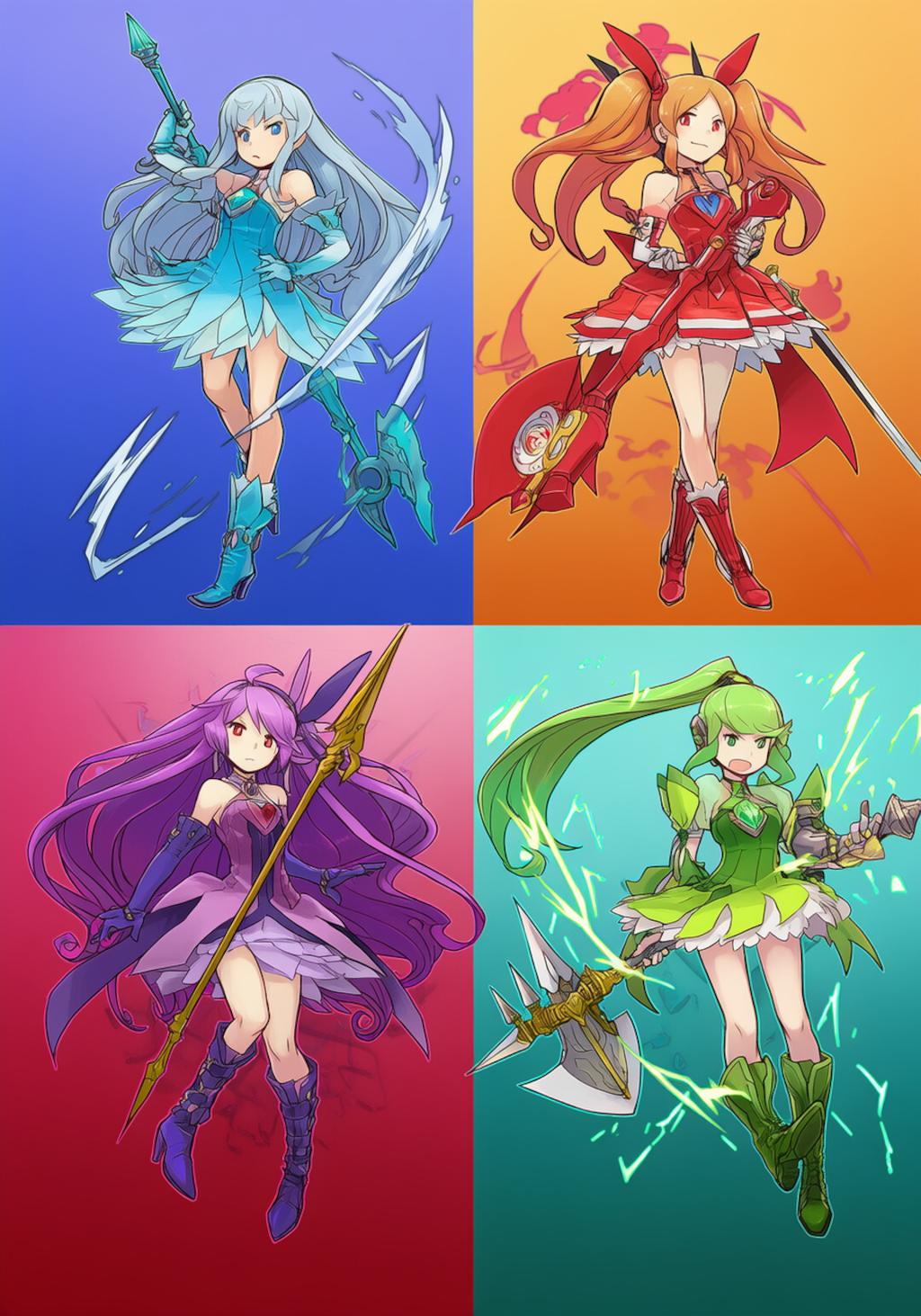 宝石戦士ドリーミングジュエリーズ・販促用ポスター