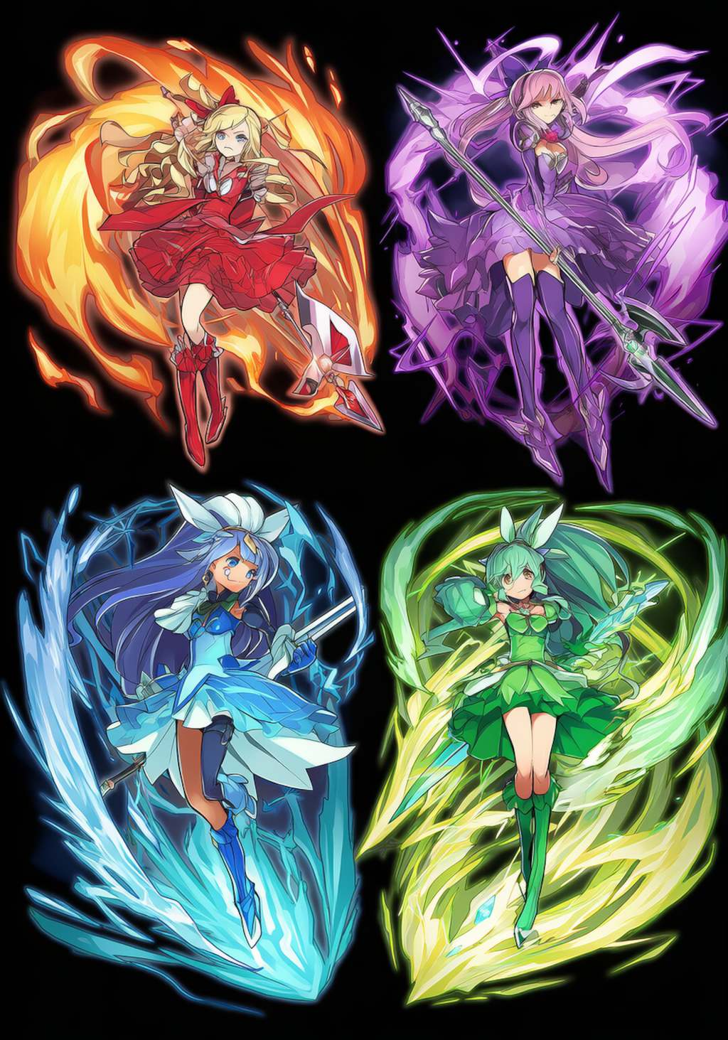 宝石戦士ドリーミングジュエリーズ・販促用ポスター