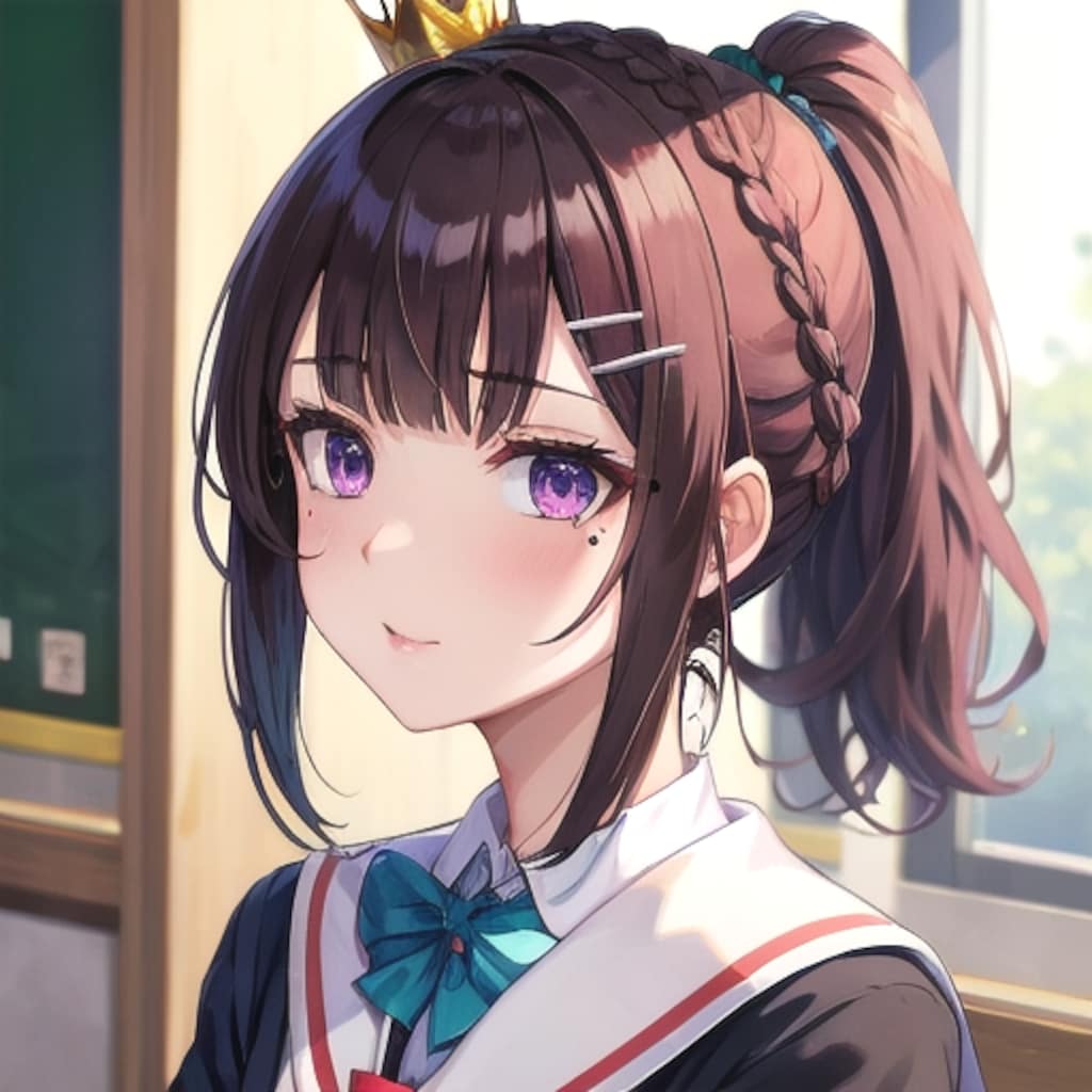 生徒達から人気がある憧れの生徒会長