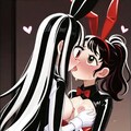 単眼バニーちゃんと双眼バニーちゃん 2枚目