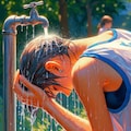 「部活シーンとかであるやつ」チャレンジ。 6枚目