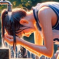 「部活シーンとかであるやつ」チャレンジ。 10枚目
