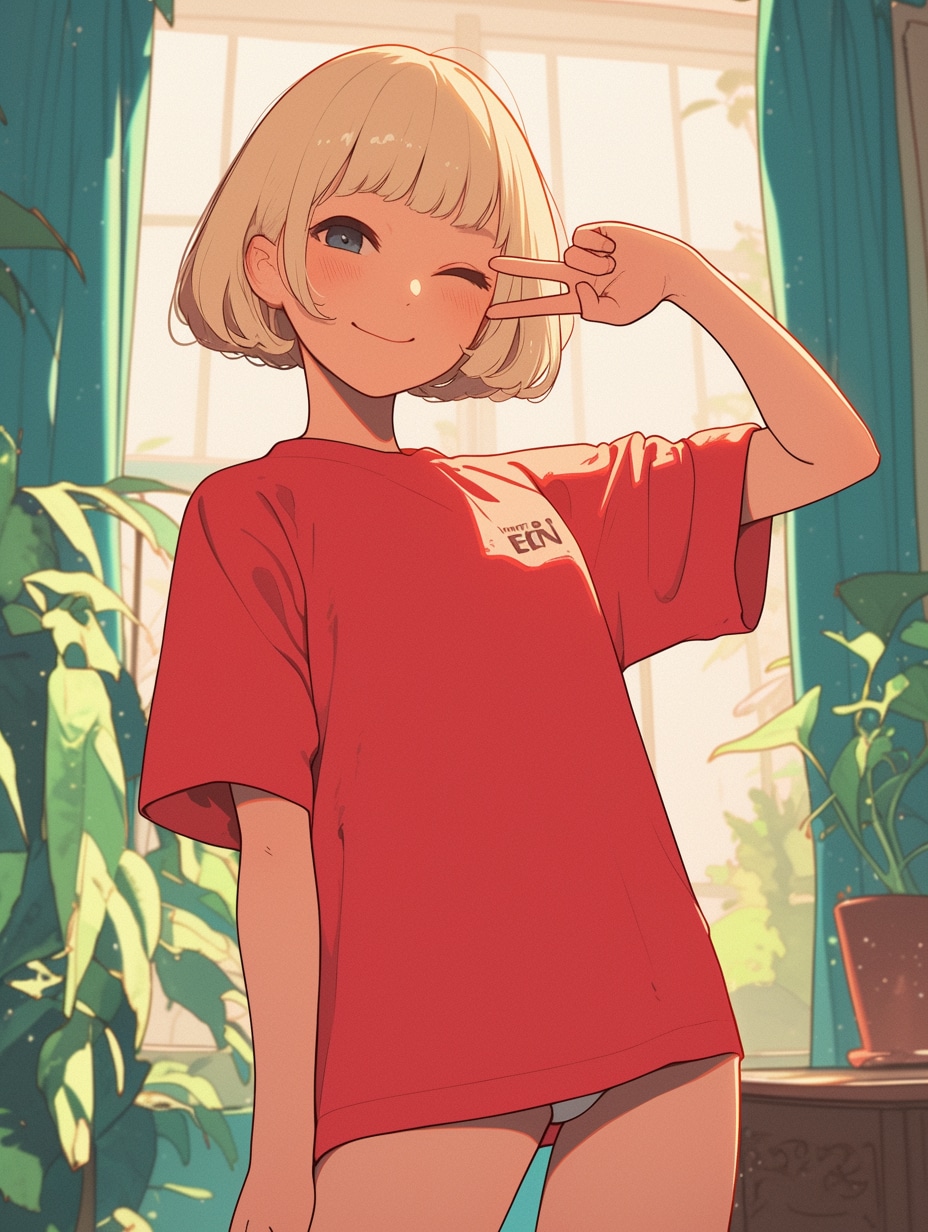マッシュカットの子✨10