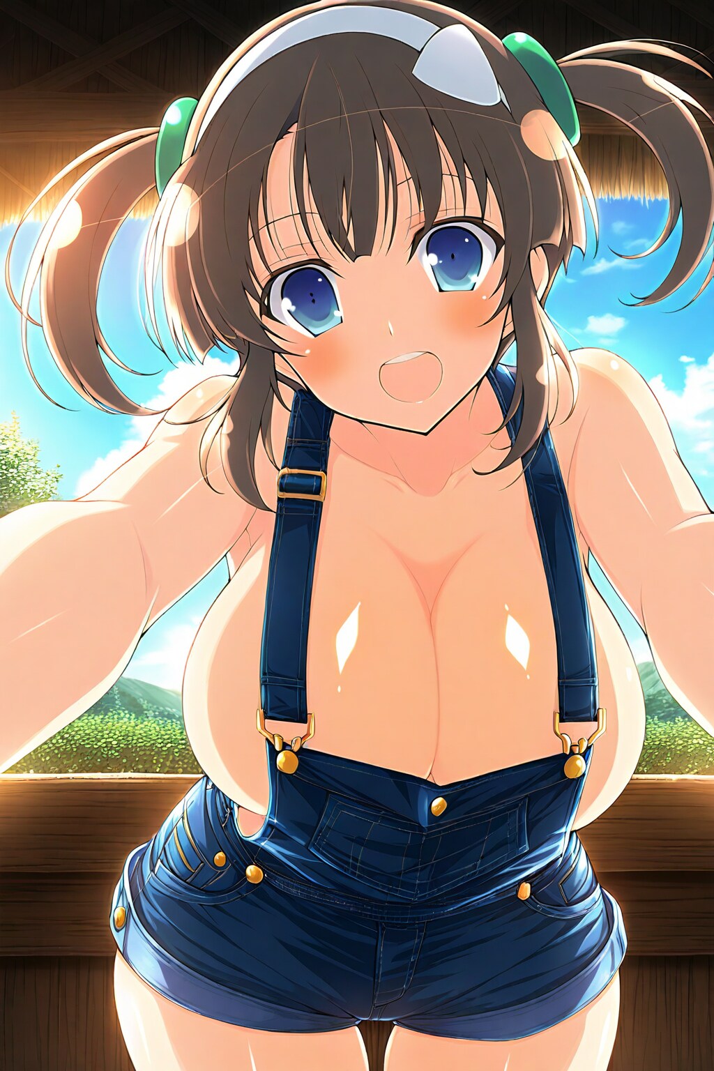 牧場娘、美野里ちゃん