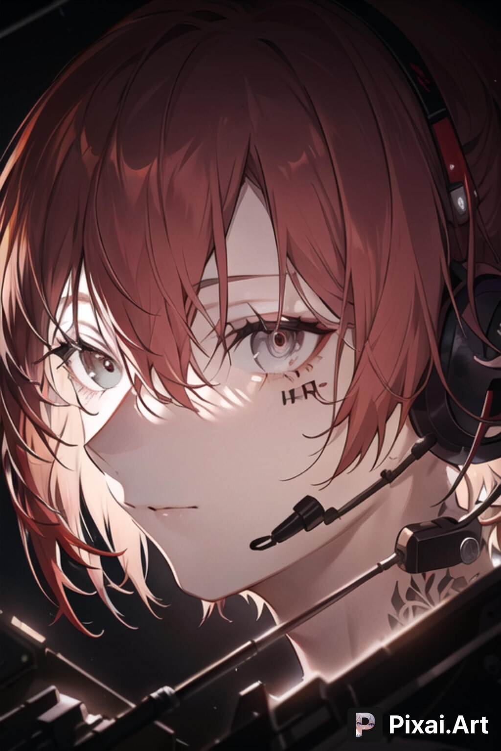 サイバーな赤髪の少女2