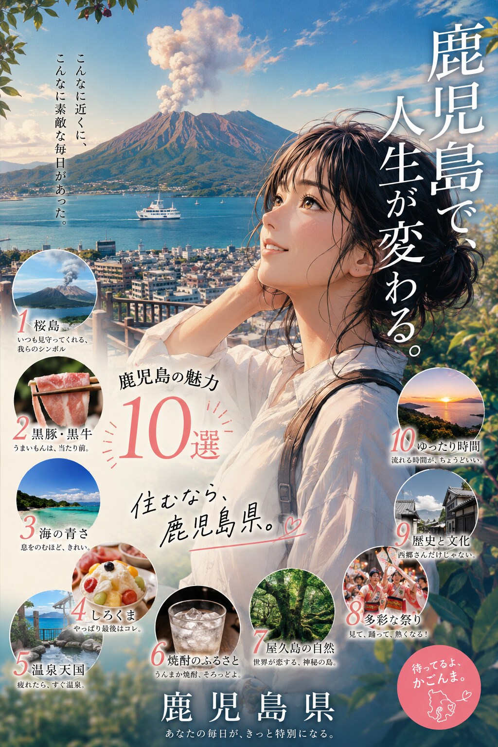 おいでませ鹿児島