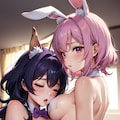 エッチなバニーさん 6枚目