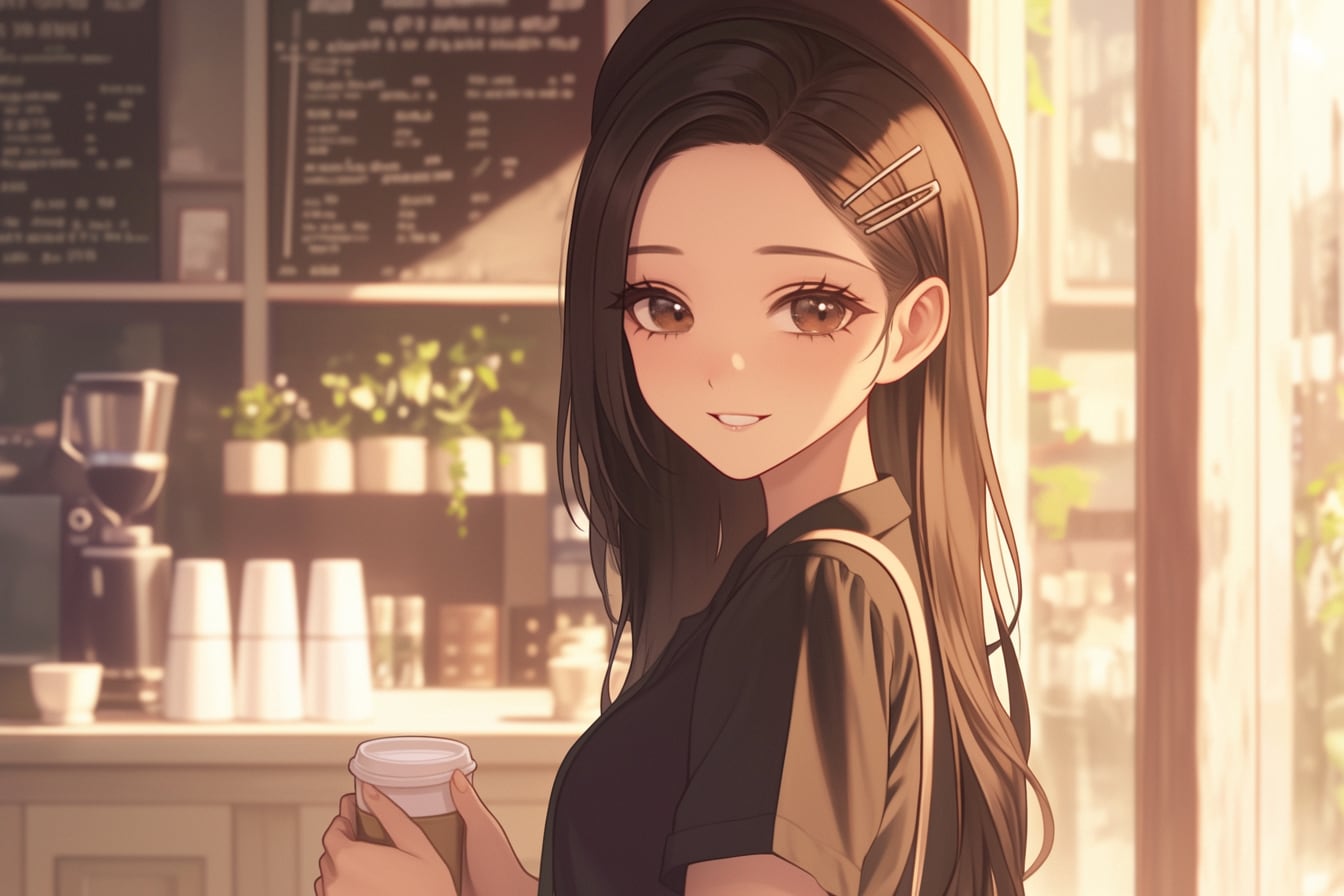 カフェのお姉さん☕✨112 | の人気AIイラスト・グラビア
