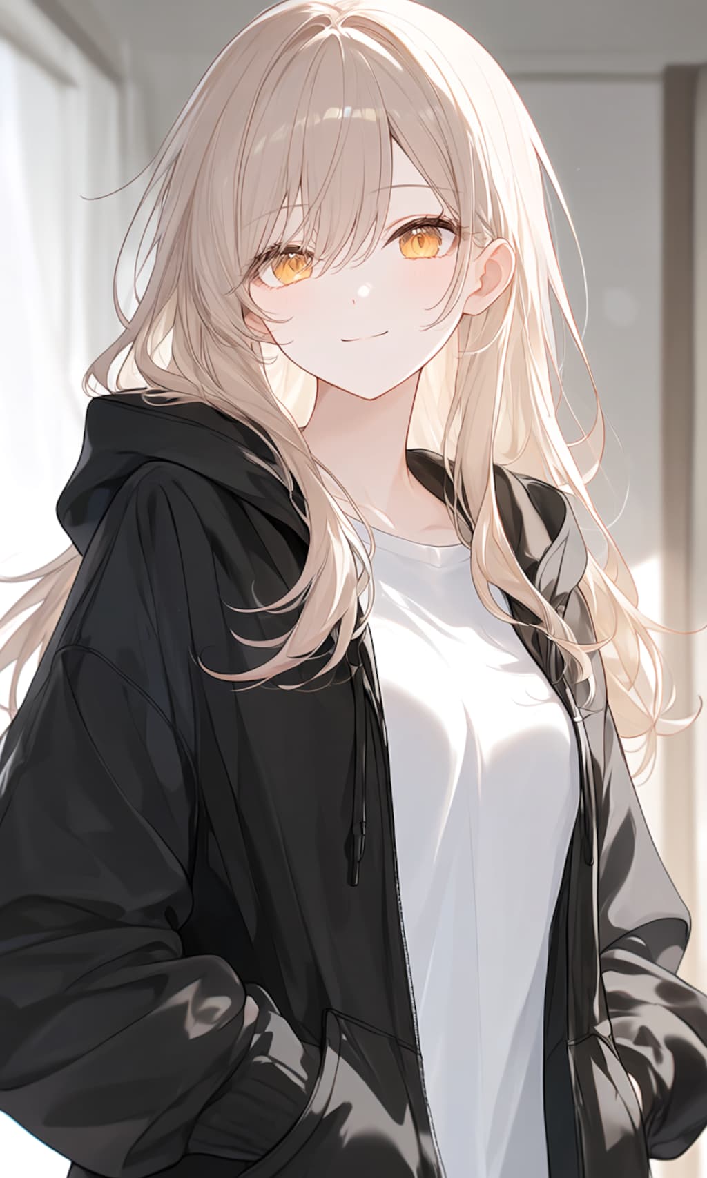 ゆるふわセミロング