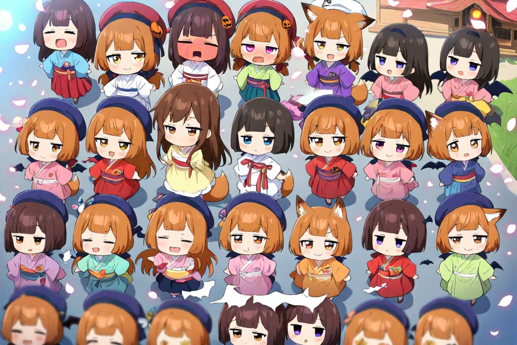 ちびちゃんに『サクラ大戦』を見せたら(((shrine maiden clothes))),。