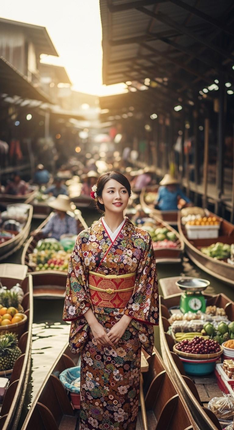 水上市場 | の人気AIイラスト・グラビア