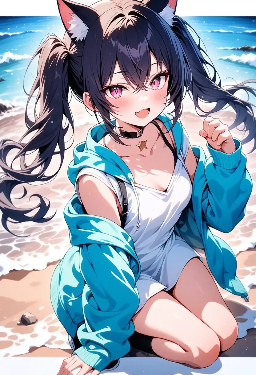 うちの子たちのパーカー着こなし | の人気AIイラスト・グラビア