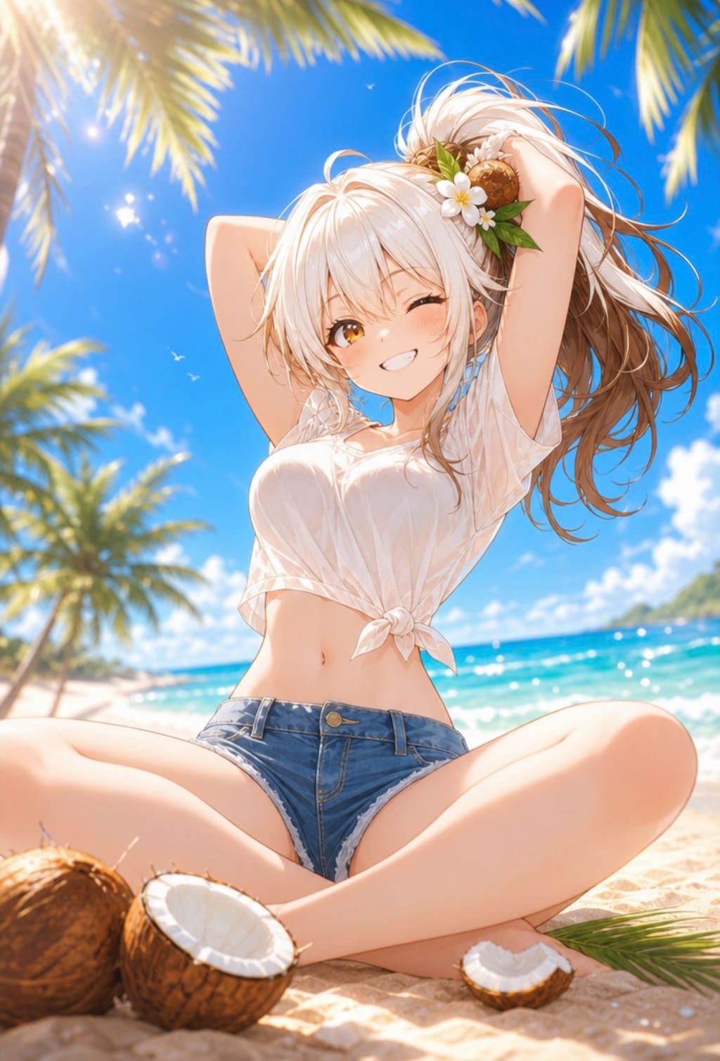 常夏のココナッツちゃん🥥✨
